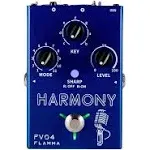 Flamma FV04 Harmony Vocal Processor Effects Pedal with 11 Different Harmony Modes, Size: Dimension: 86*125*60mm Weight 0.371kg, Blue