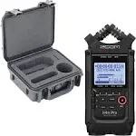 Zoom H4n Pro 4-Input / 4-Track Portable Handy Recorder with Onboard X/Y Mic Capsule (Brown)