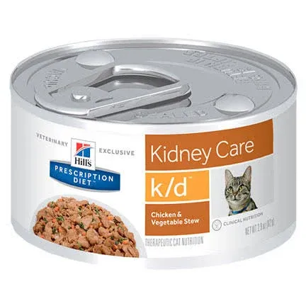 Hill's Prescription Diet k/d Feline Chicken & Vegetable Stew