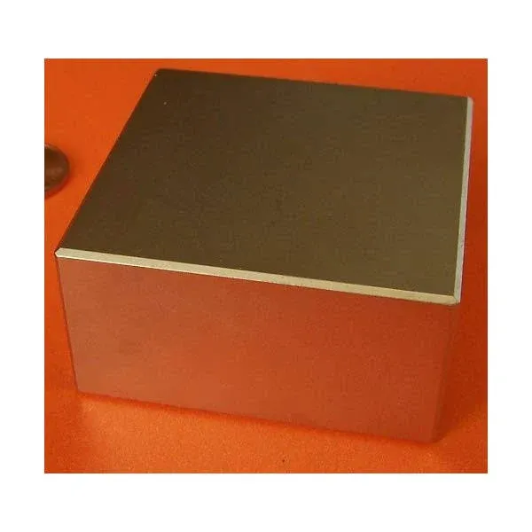 Applied Magnets® 2" x 2" x 1" Neodymium Block Magnet N42