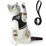 Supet Cat Harness and Leash Set for Walking Escape Proof