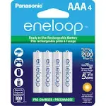 Panasonic Eneloop Rechargeable Batteries