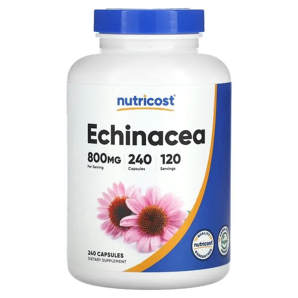 Nutricost Echinacea Capsules 400 mg 240 Caps