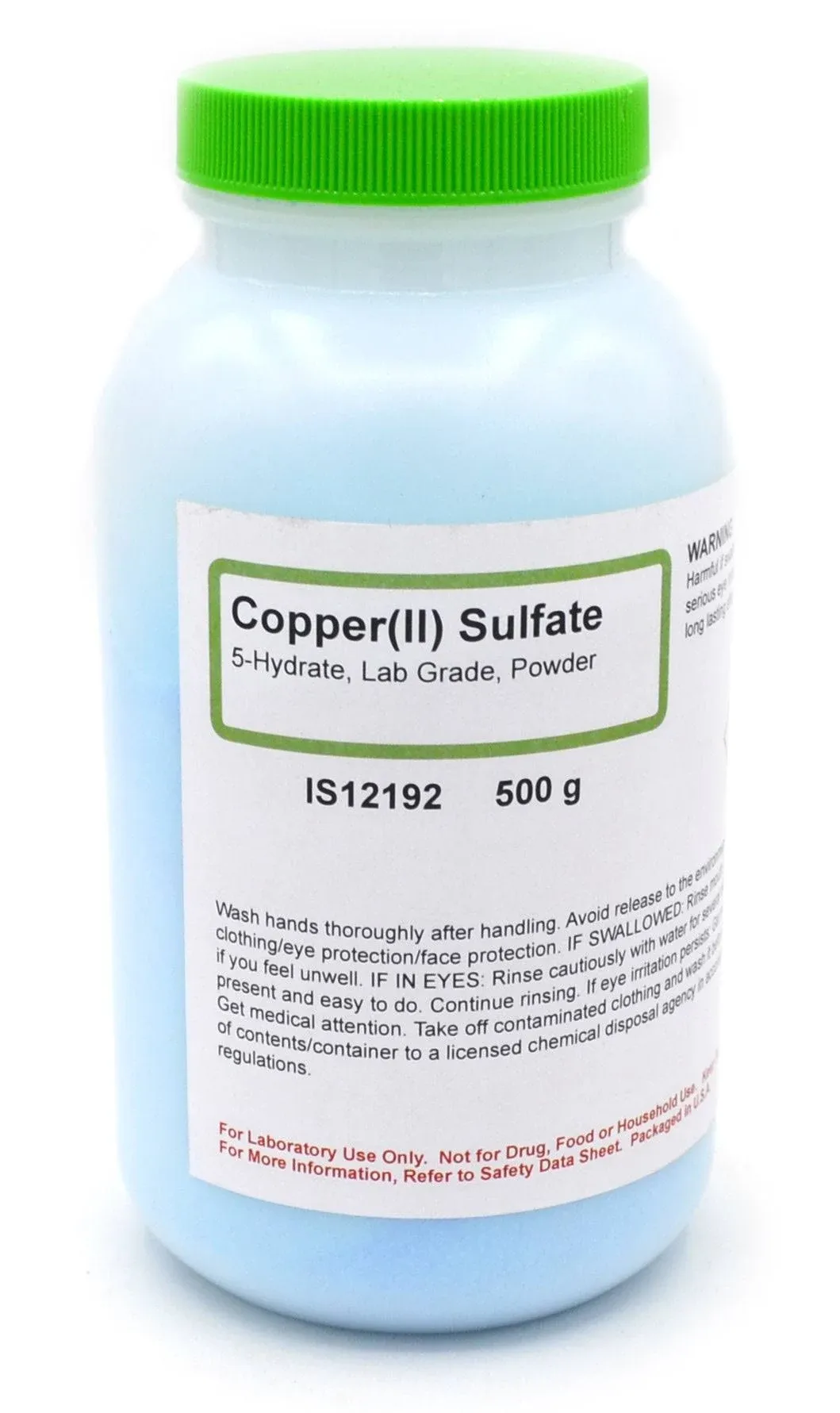 Innovating Science Copper (II) Sulfate 5-Hydrate Powder 500g - Laboratory-Grade ...