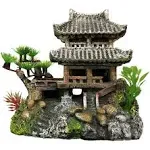 Aquarium Classical Resin Castle Decorations - Fish Tank Realistic Details Castle