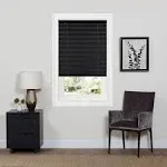 Achim 1 GII Deluxe Sundown Indoor Cordless Grey Vinyl Room Darkening Window Mini Blind 34 x 64