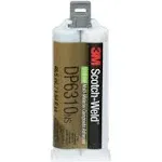 3M DP6310NS Scotch-Weld Composite Urethane Adhesive Green, 48.5 ml Duo-Pak, 12 per Case