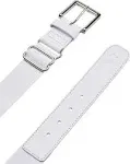 Under Armour Men's White Baseball Belt OSFA