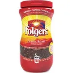 Folgers Coffee, Instant Crystals, Classic Roast - 16 oz