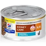 Hill's Prescription Diet K/d Kidney Care Vegetable,tuna & Rice Stew Canned Cat