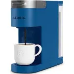 Keurig K-Slim Single Serve K-Cup Pod Coffee Maker, Featuring Simple Push Button Controls and MultiStream Technology, Twilight Blue