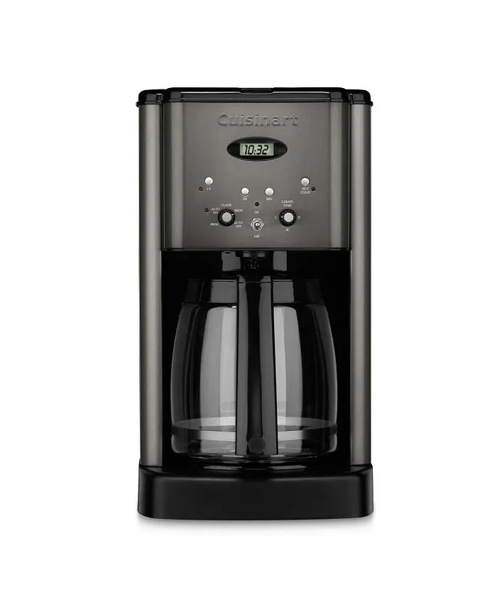 Cuisinart DCC-1200BKSP1 12 Cup Brew Central Maker Coffee Maker2, Black Stainless Steel